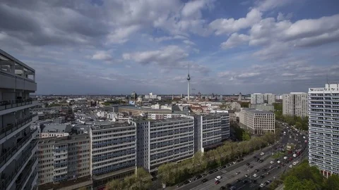 Berlin by Day Timelapse  Stock Footage 76365512