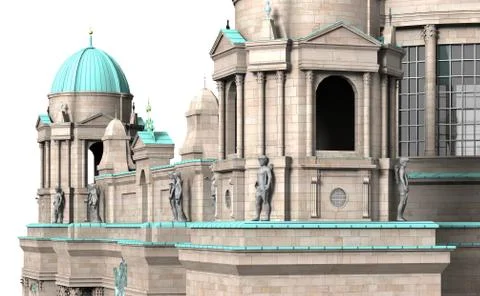 Berlin dom 13 Stock Illustration