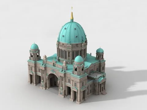 Berlin dom 17 Stock Illustration