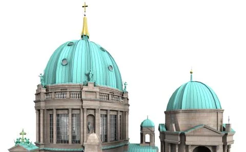 Berlin dom 17 Stock Illustration
