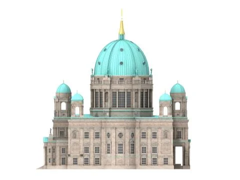Berlin dom 6 Stock Illustration
