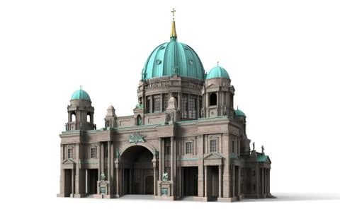 Berlin dom 7 Stock Illustration
