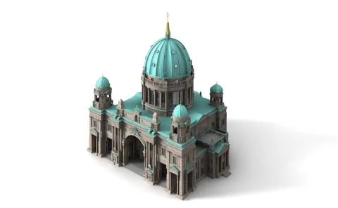 Berlin dom 8 Stock Illustration