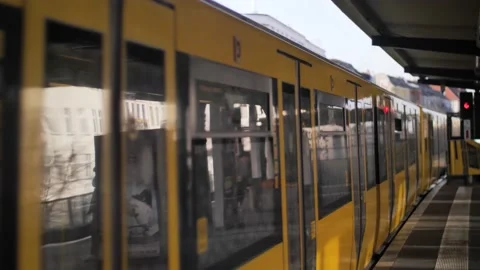Berlin Eberswalder U-Bahn Stock Footage 162759919