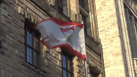 Berlin flag Video stock 91928041