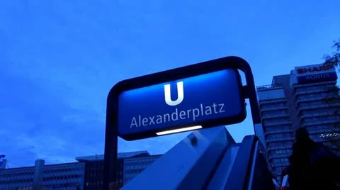 Berlin Footage, Alexanderplatz 動画素材 20330085