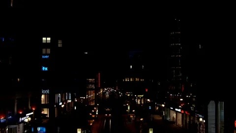 Berlin Friedrichstrasse in evening time 스톡 동영상 71174183