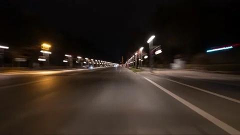 Berlin, Germany 2021- drive lapse in Brandenburger Tor at night, Berlin, Germany Stock-Footage 151055448