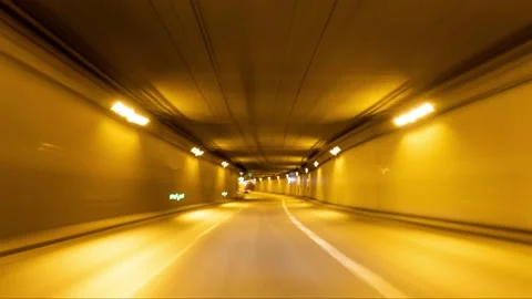 Berlin, Germany 2021- drive lapse in potsdamer platz at night Stock Footage 152097135