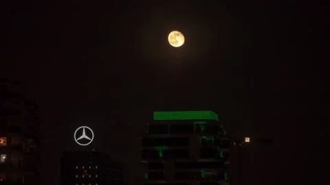 Berlin, Germany 2021- Time Lapse Of Mercedes-Benz Building In The Friedrichshain Stock-Footage 152092412