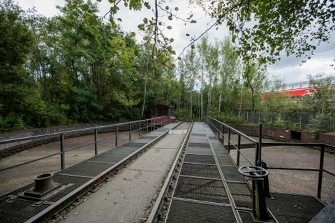 Berlin, Germany, 30th August 2017, Nature Park Schoneberger Sudgelande Stock Photos