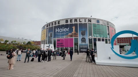 Berlin Germany 5 September 2025 Visitors at IFA Berlin Stock Footage 333481875