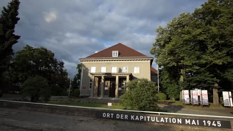 Berlin, Germany - August 24, 2025: Museum Berlin-Karlshorst – Historic Site Stock Footage 315613874