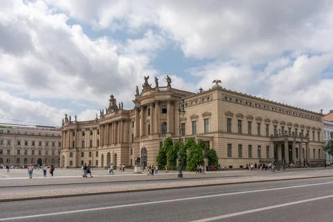 Berlin, Germany July 18, 2026. Historic Old Library Architecture at Bebelplatz Stock Photos