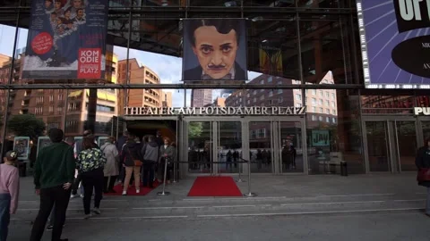 Berlin, Germany - May 16, 2025: Theater am Potsdamer Platz in Berlin. Stock Footage 309796377