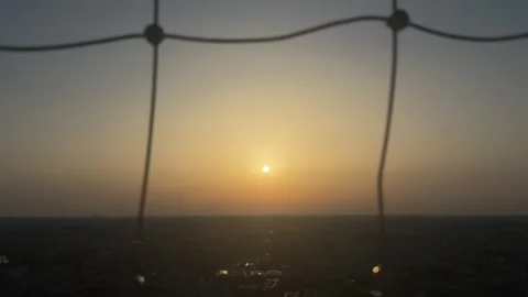 Berlin, Germany - May 23, 2026 - berlin city skyline, a gradual reveal of sunset Stock Footage 337662801