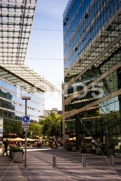 Berlin, Germany- September 17,2018: Kurfurstendamm 18-24 Stock Photos