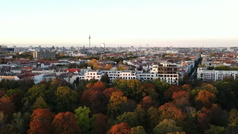 Berlin Germany sunset 스톡 동영상 219403533