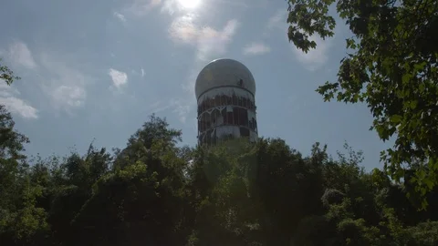Berlin, Germany, Teufelsberg Tower Stock Footage 99360490