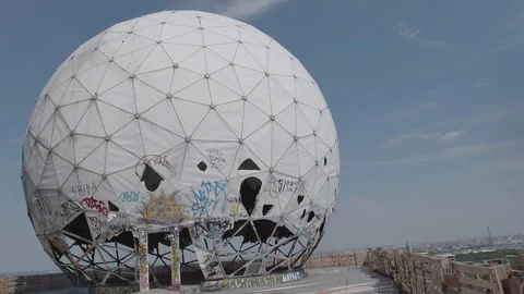 Berlin, Germany, Teufelsberg Tower Stock Footage 99361388