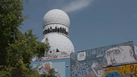 Berlin, Germany, Teufelsberg Tower Stock Footage 99361439