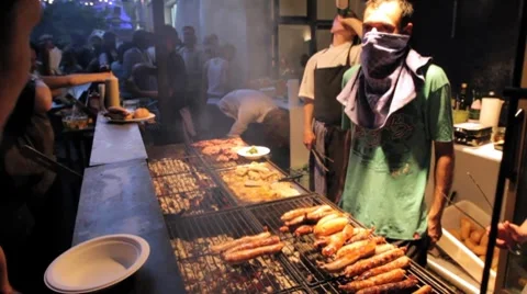 Berlin Grill Chefs.mp4 库存影片 8835033
