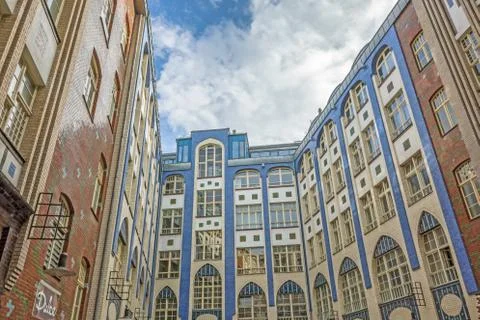 Berlin, Hackesche Hoefe Stock Photos