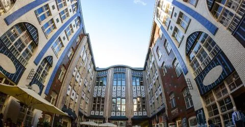 Berlin Hackesche Hofe Stock Photos