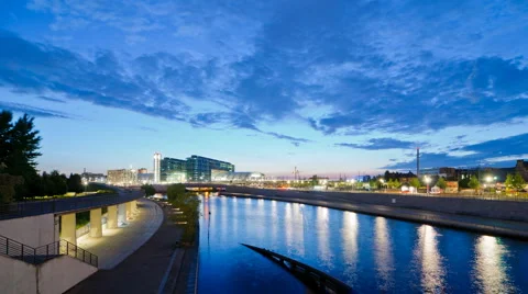 Berlin Hauptbahnhof Stock Footage 6530378