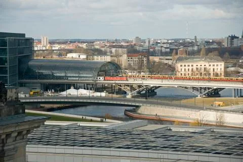 Berlin head station Stock Photos