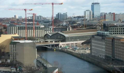 Berlin head station Stock Photos