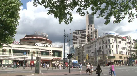 Berlin Kurfürstendamm Stock Footage 24687785