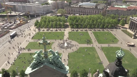 Berlin - Lustgarten (2018) Video stock 89195416