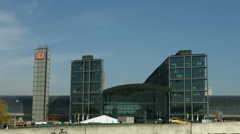 Berlin Main Station Vídeo Stock 45202087