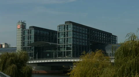 Berlin Main Station Stock Footage 45215053