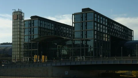 Berlin Main Station Vídeo Stock 90948243