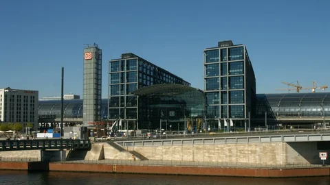 Berlin Main Station Video stock 91361653