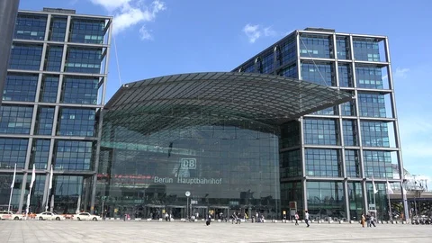 Berlin Main Station Vídeo Stock 106162081