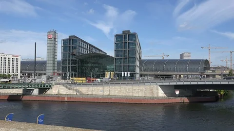 Berlin Main Station Vídeo Stock 106162656