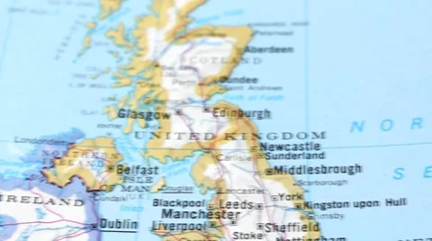 Berlin on the map Stock Footage 8600685