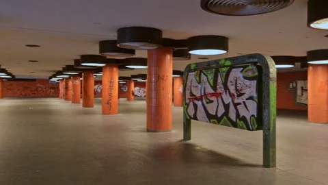 Berlin Messedamm Underpass, Germany Stock Footage 319475473