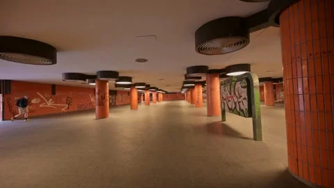 Berlin Messedamm Underpass, Germany Stock Footage 319475476