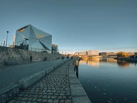 Berlin Monuments elements and buildings Stock Photos