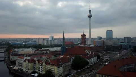 Berlin Motion Lapse 库存影片 132634695