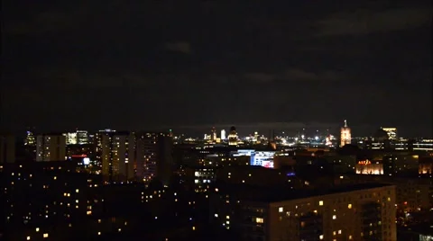 Berlin by night 库存影片 47670096