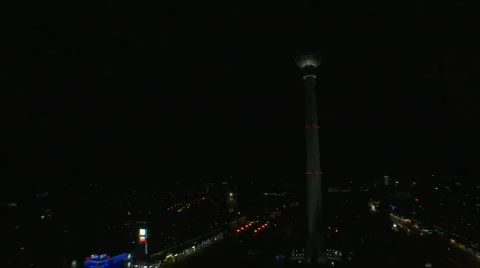 Berlin night time lap alex Stock Footage 151461