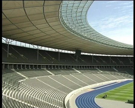 Berlin Olympic stadium Stock Footage 281968