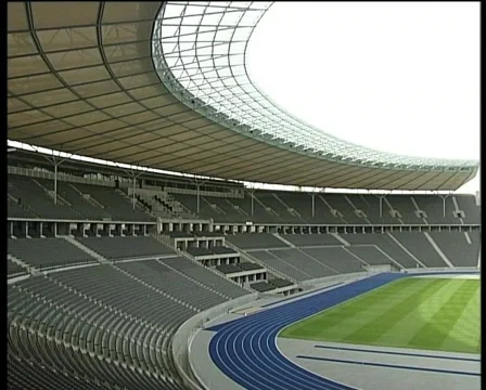 Berlin Olympic stadium Stock Footage 281973