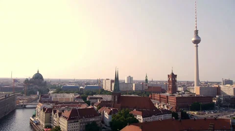 Berlin panorama Stock Footage 32668503
