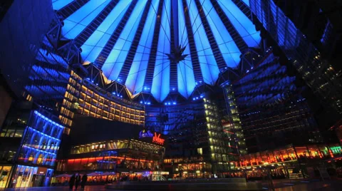 Berlin Potsdamer Platz Stock Footage 31821161